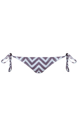 Classic Side Tie Bottom in Chevron