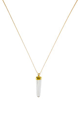 Optical Quartz Necklace