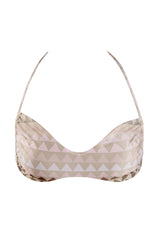 Drifter Bikini Top in Reversible Wet Sand