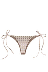 Floater Bikini Bottom in Reversible Wet Sand