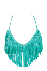 Fringe Scoop Top
