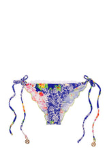 Lace Brazilian Ruched Bottom