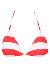 Stripes Top in Red & White