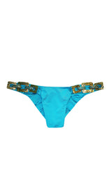 Triple Crown Bikini Bottom in Capri Blue