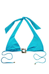 Triple Crown Bikini Top in Capri Blue