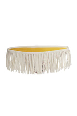 Navajo Fringe Bottom in Cream