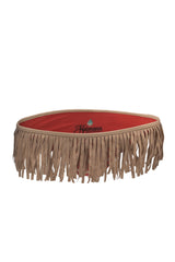 Navajo Fringe Bottom in Tan