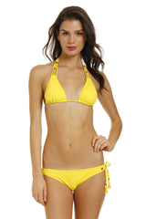 Slide Bra Top in Yellow