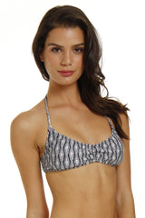 Strappy Back Bra Top in Rasta