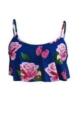 Roses Top in Navy